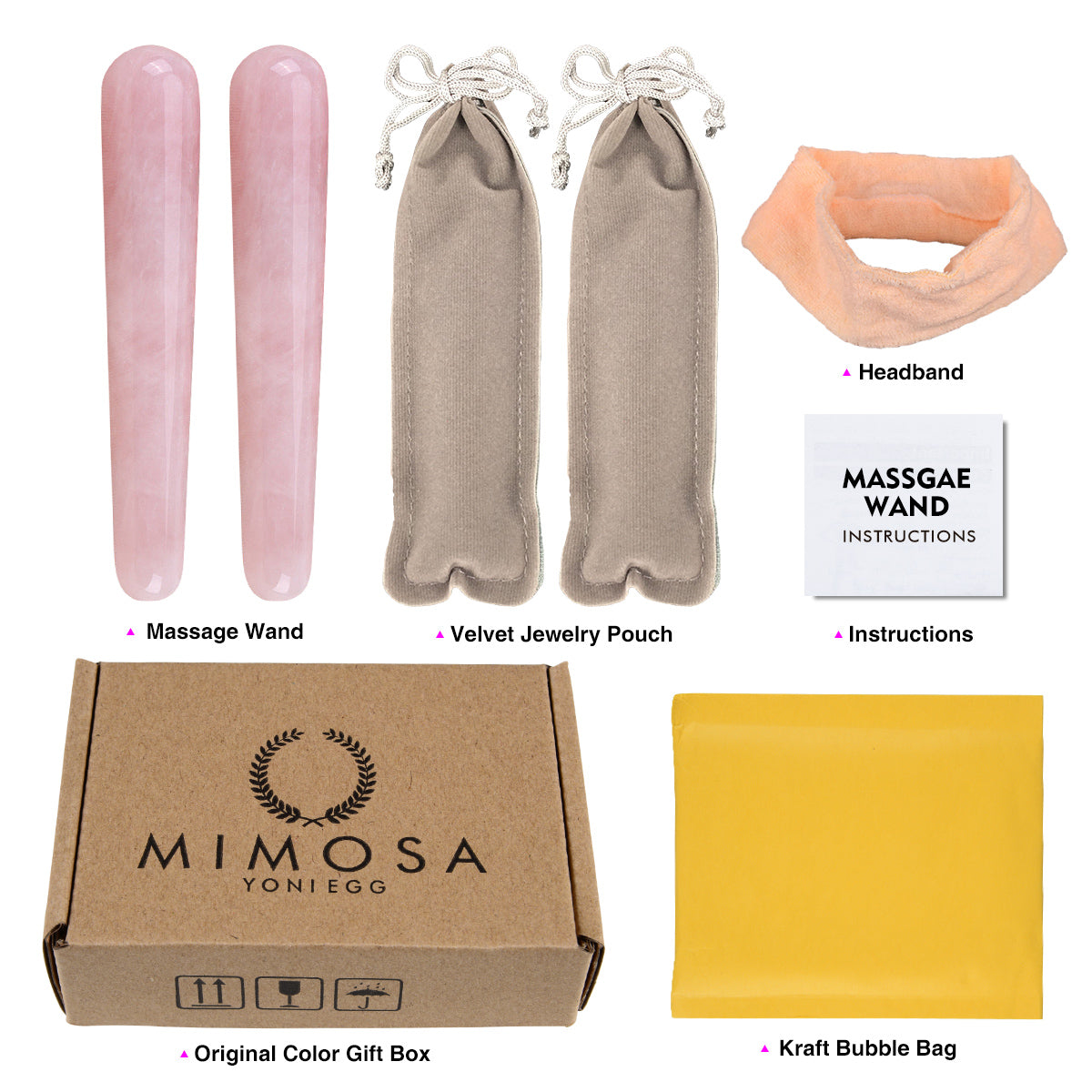 mimosa-rose-quartz-massage-wand-2pcs-set